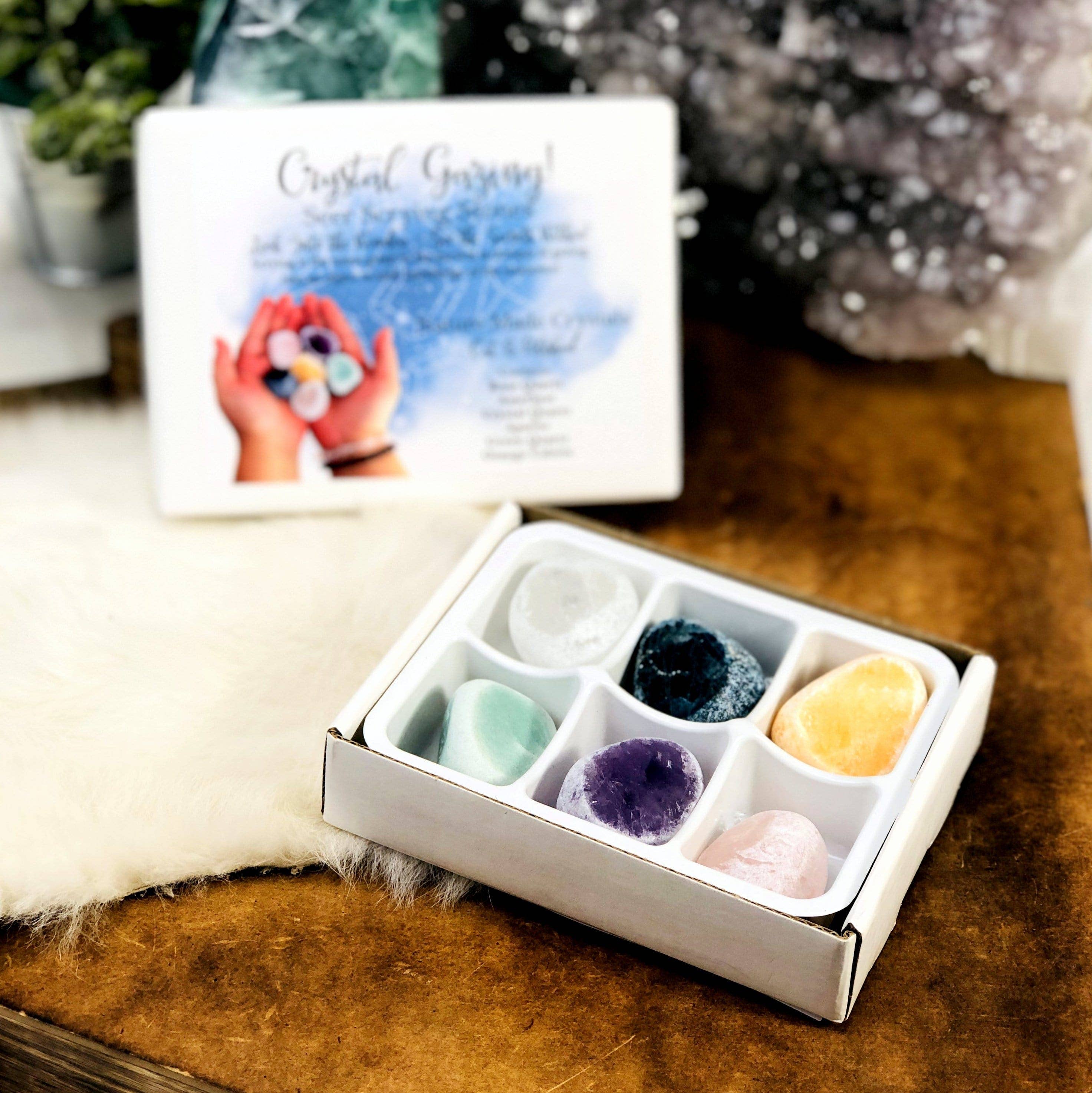 Rock Paradise - Wholesale Spiritual Stone/Crystal - Seer Stone Set Crystal Gazing Scrying - Set of 61