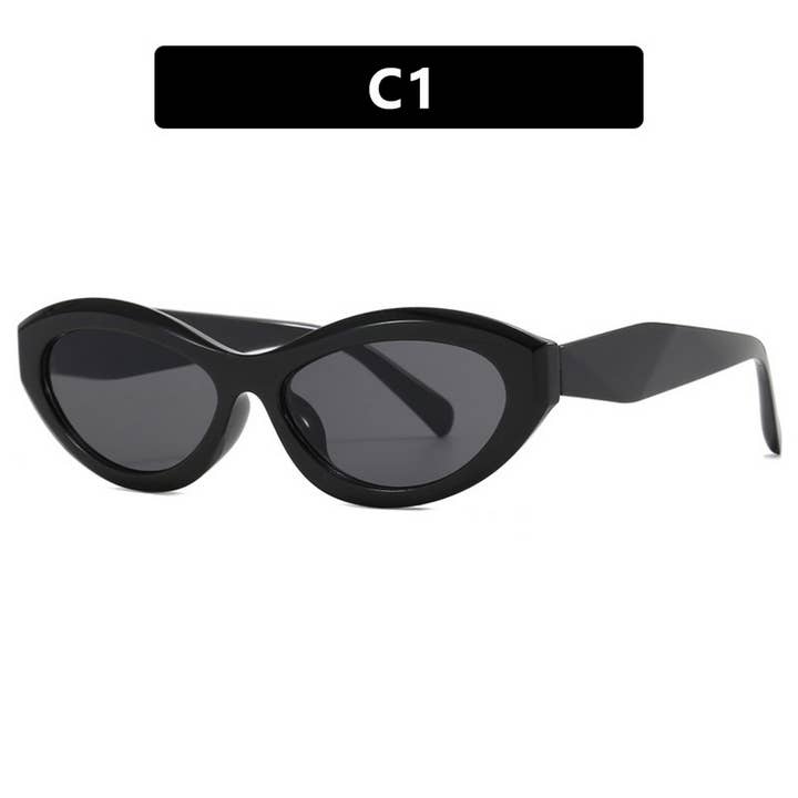 ACCITY - Wholesale Sunglasses - Women's - PERSONALIZED TRENDY SUNSHADE OVAL SUNGLASSES_CWASG0315
