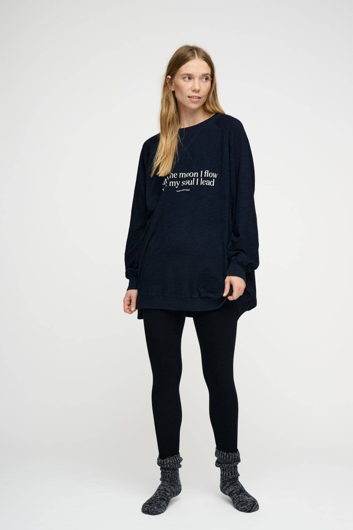 moshi moshi mind - Vente Sweat-shirt à imprimés – femme - Sweatshirt oversize novembre3