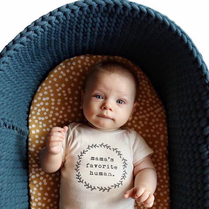 Tenth & Pine - Wholesale Bodysuit (Non-Footed) - Baby - Mamas Favorite Human Organic Cotton Bodysuit |Â Short Sleeve