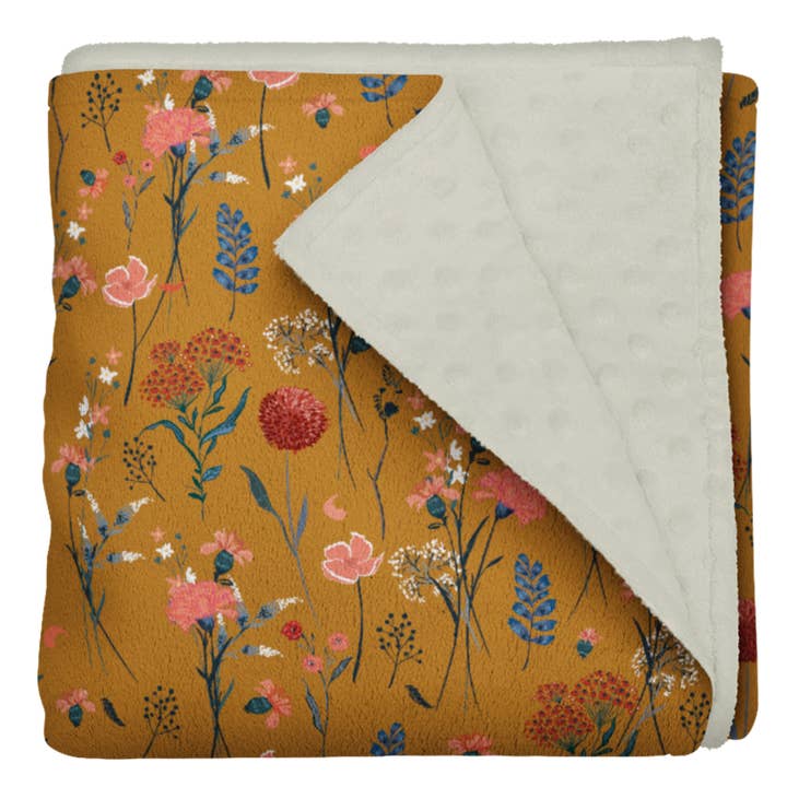 Victoria Minky Blanket for wholesale by Les Bambins