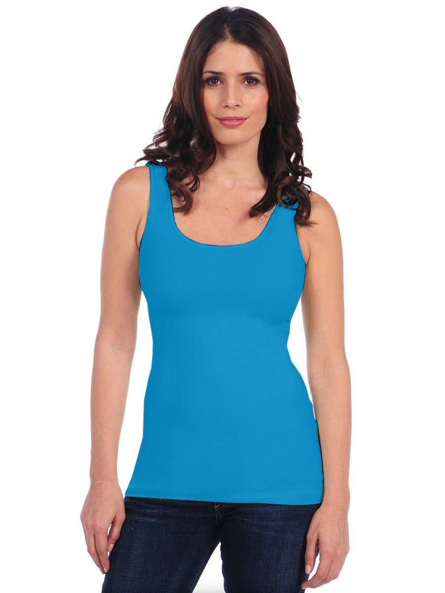 TINA Stephens Italy/Tees By Tina – Großhandel Tanktop – Damen – Nahtloser, glatter Tank (300ST)45