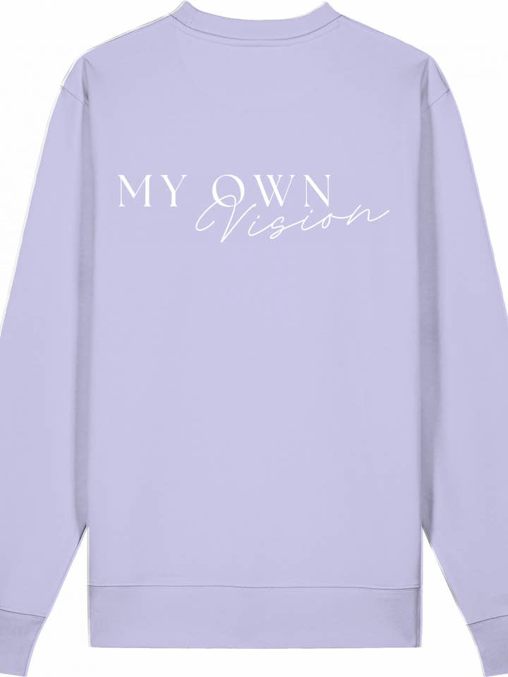 Chandail unisexe biologique My Own Vision pour la vente par Beyond Essence
