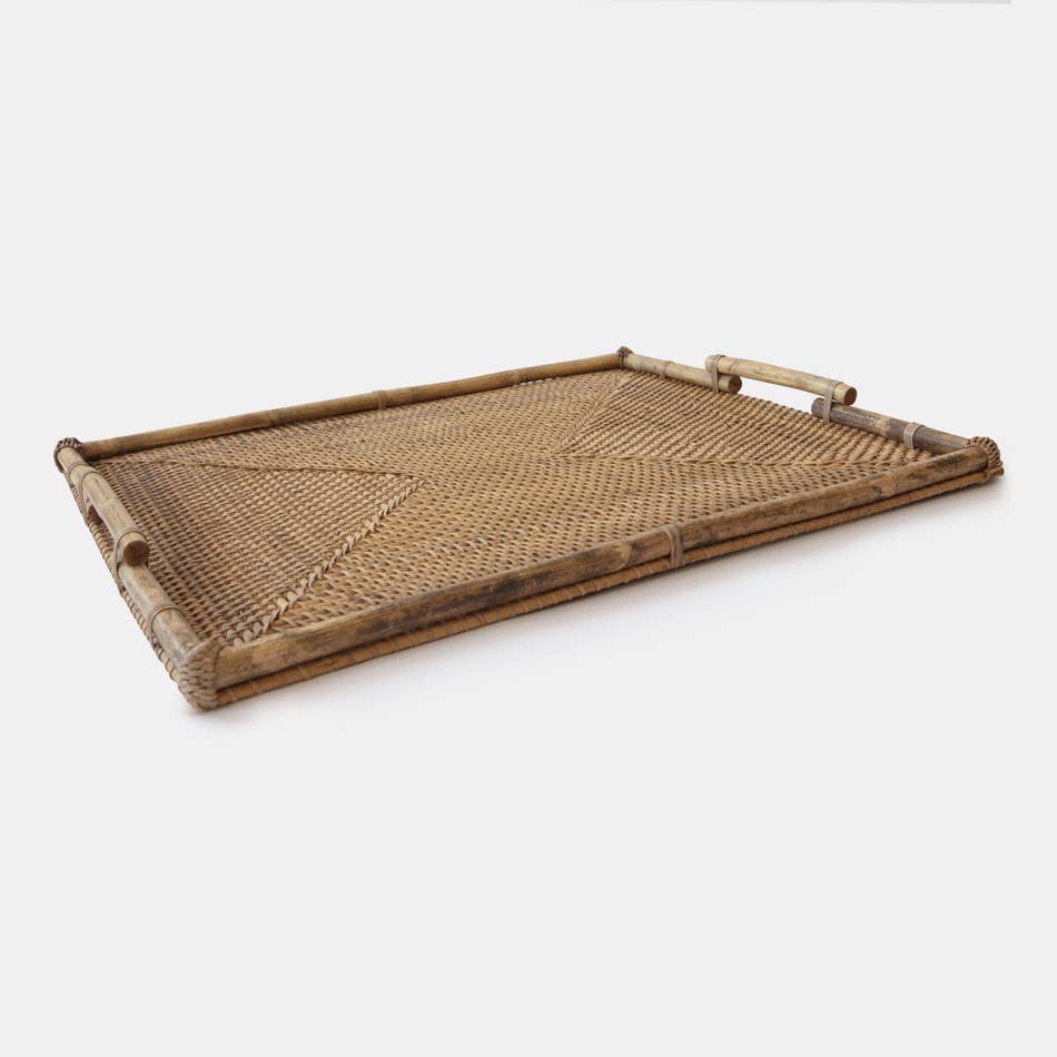 Mahe Homeware - Wholesale Decorative Tray - Bamboo Tray0