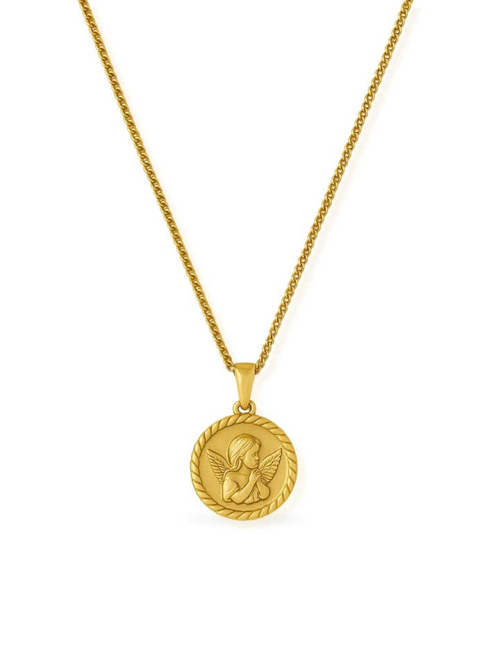 Guardian Angel Necklace for wholesale by Sunny Sunday
