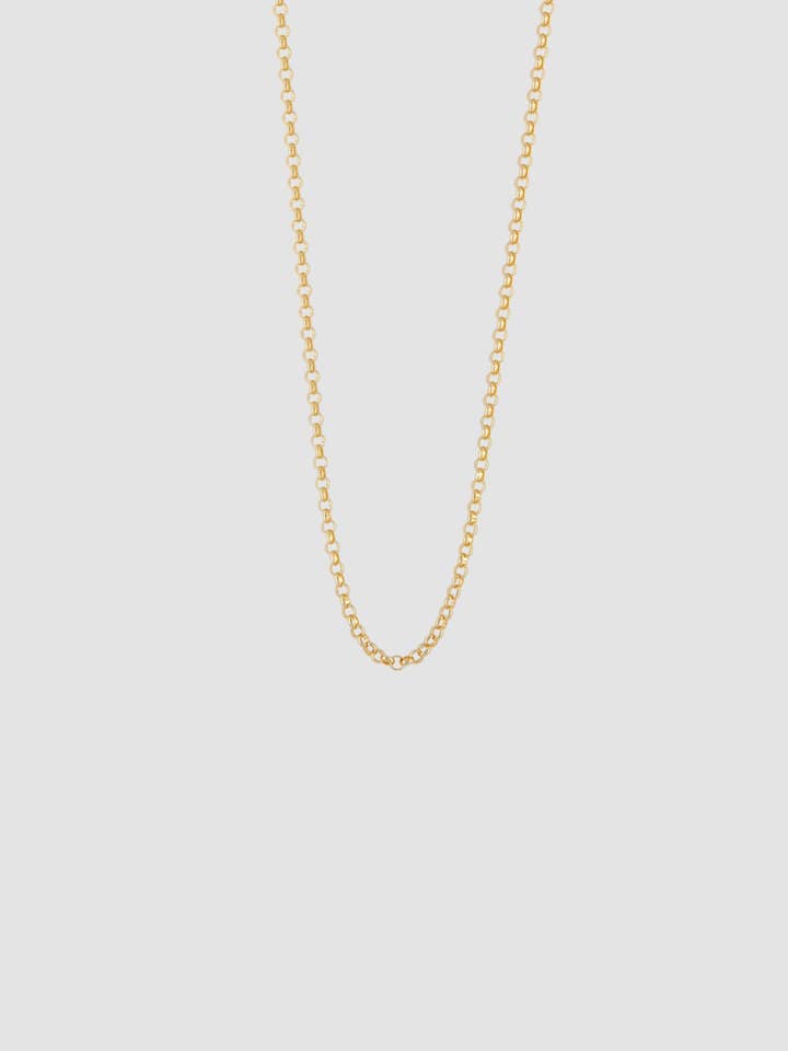 small cable necklace for wholesale by les solides