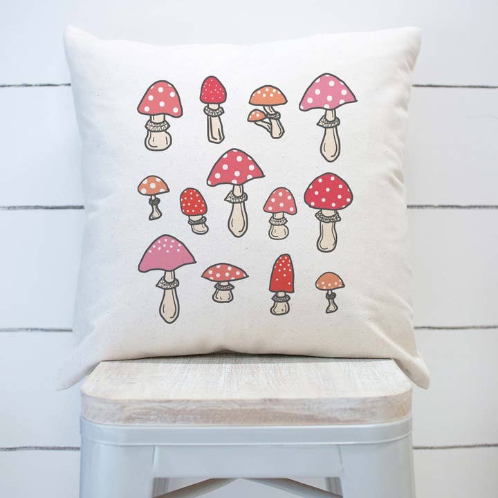Almohada de hongo con hongo mágico Merry Mushroom Fairy Core para venta al por mayor de Rising Tide Vintage