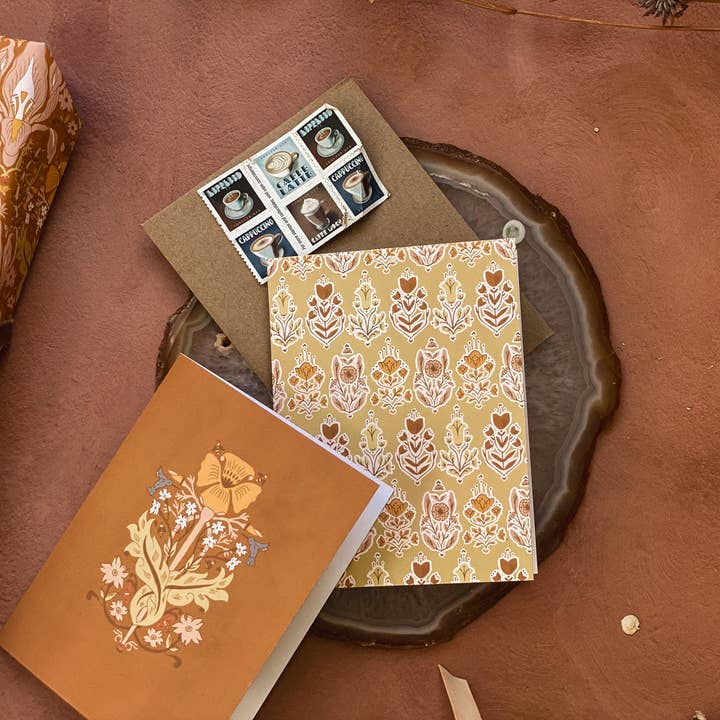 re:mused studio - Vendita all'ingrosso Biglietti di auguri generici - Biglietto di Auguri California Dreaming A23