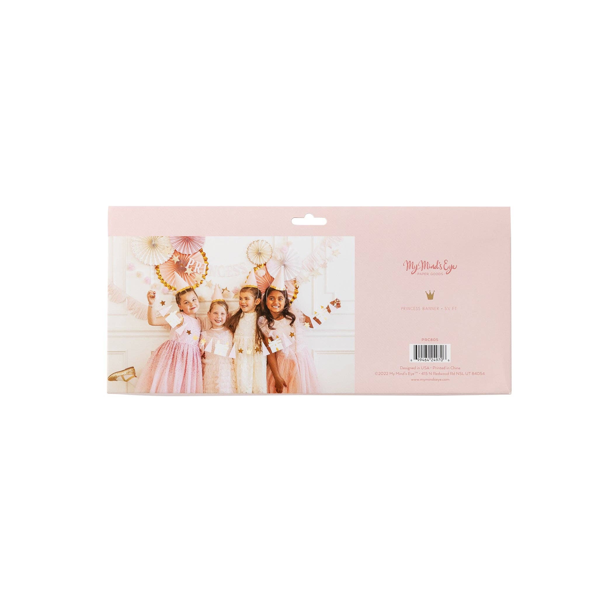 My Mind’s Eye – wholesale Partyskylt/-banderoll – PRC805 - Prinsessikonbannerslinga2