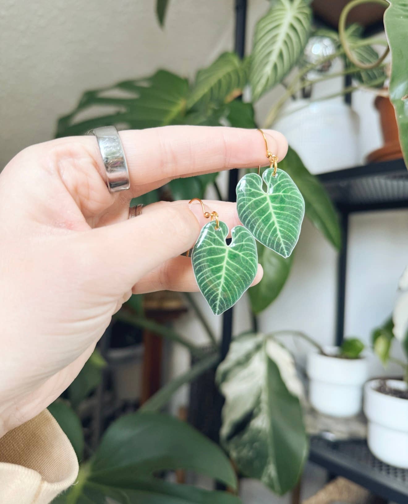 The Butterfly Effect - Wholesale Dangle Earrings - Anthurium Regale0