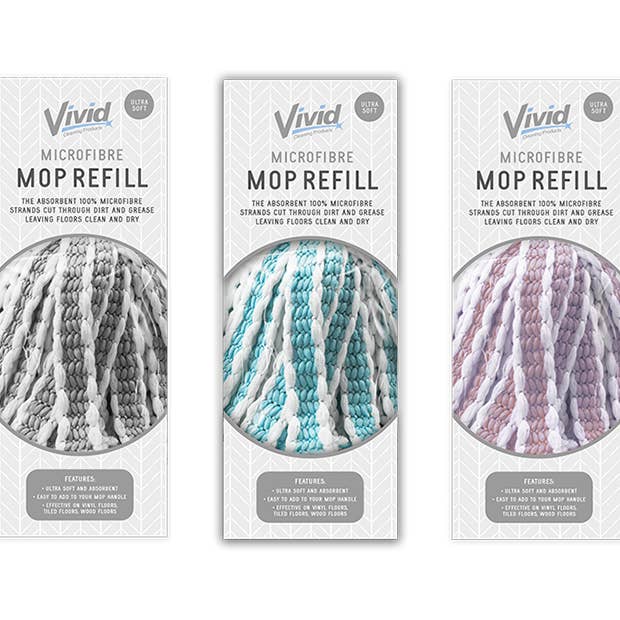 Ricarica per mocio in microfibra - 5056283871009 per la vendita all'ingrosso da parte di LMT-UK