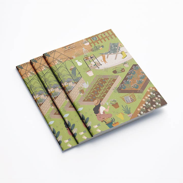 A6 Notebook - Secret Garden for wholesale by Maison Joliette