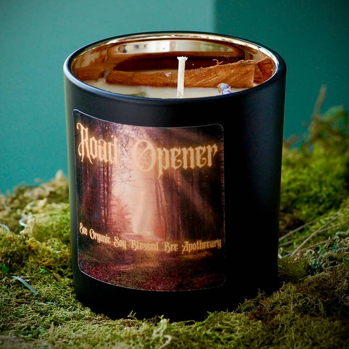 Ouvreur de Chemin - Magie des Bougies en Pot pour la vente par Blessed Bee Apothecary