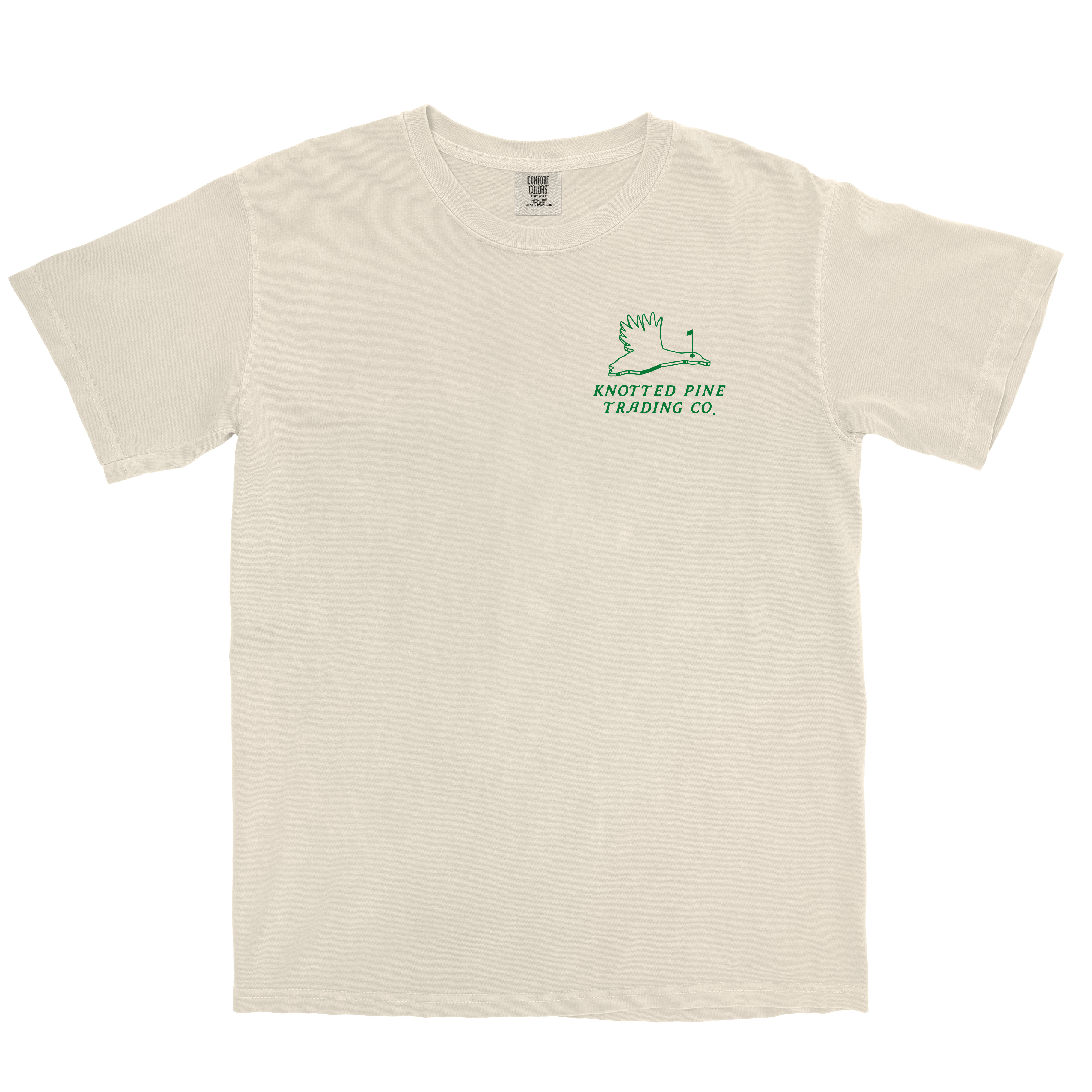 Knotted Pine Trading Co. - Wholesale Screen Printed T-Shirt - Unisex - Country Club Logo - Limited Edition1
