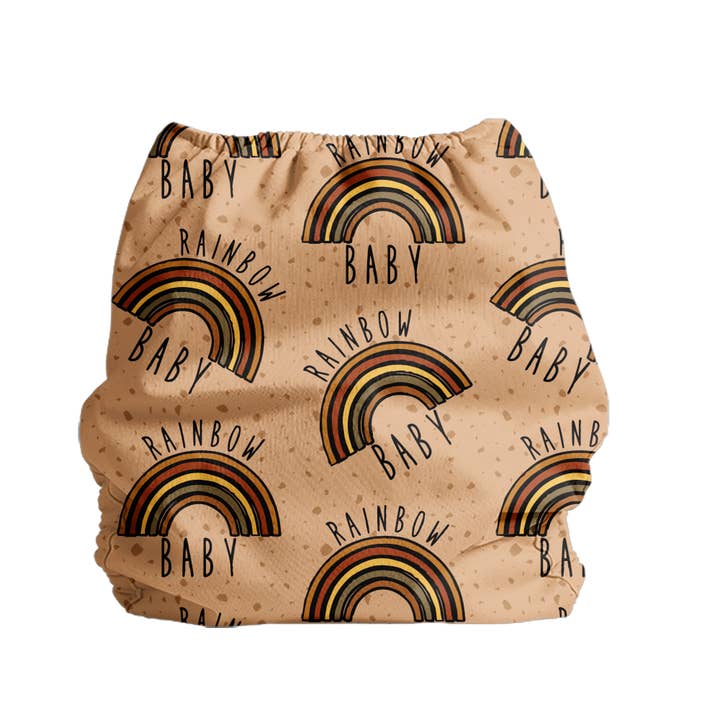 Rainbow Baby for wholesale by Xander Fluff Diaper Co.