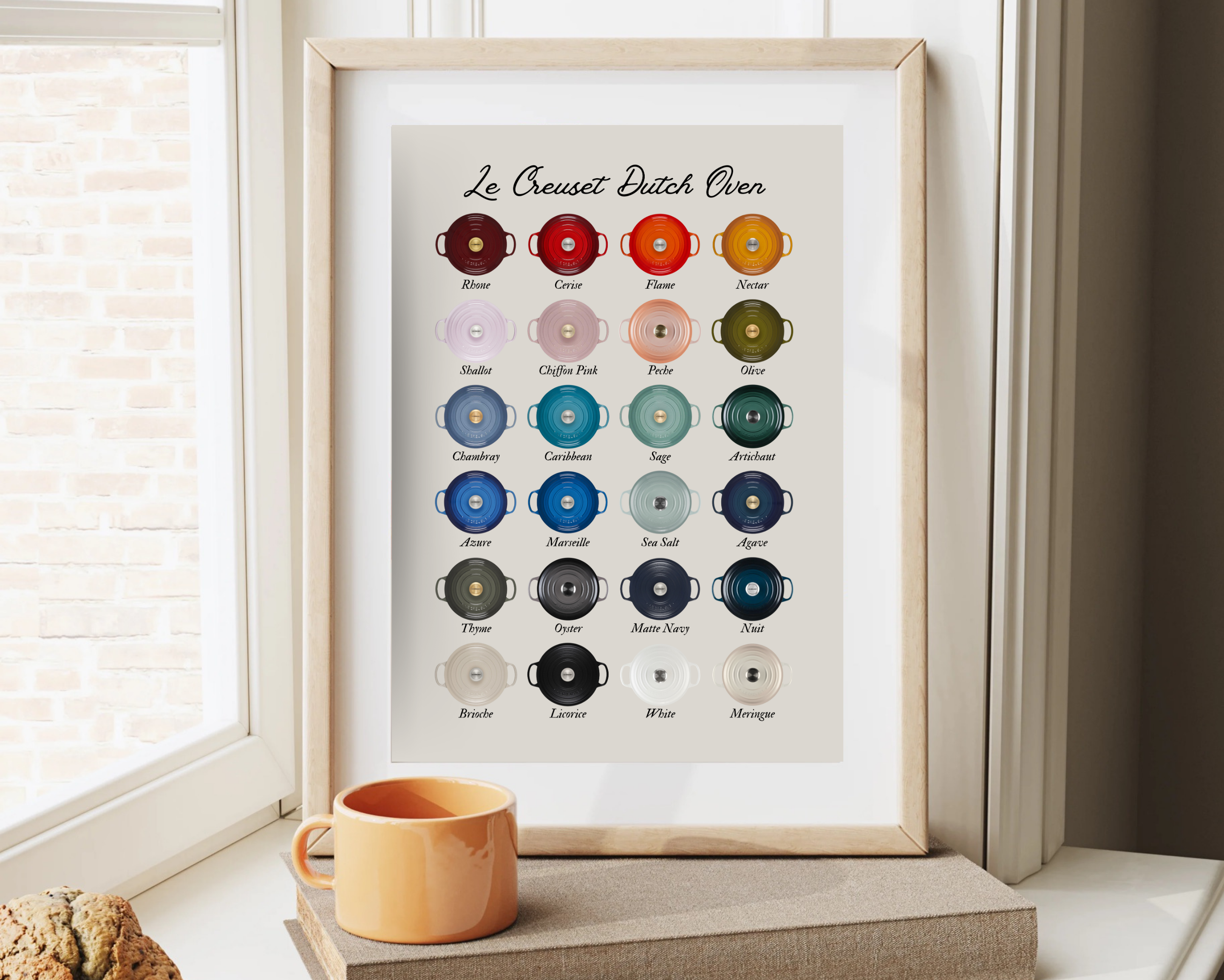 Olive Street Collective - Wholesale Art Print - Le Creuset Print9