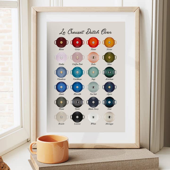 Olive Street Collective - Wholesale Art Print - Le Creuset Print9