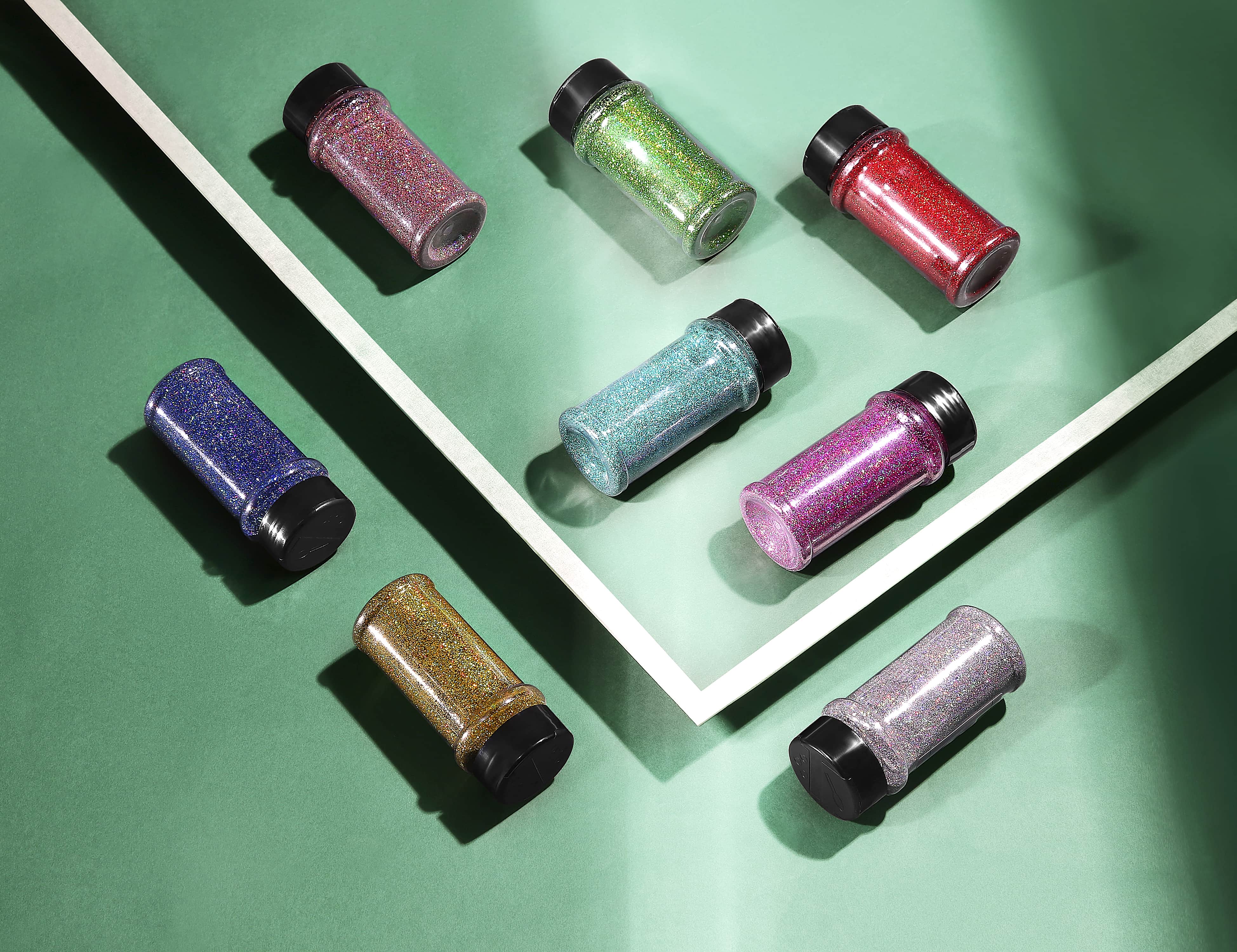 MakerFlo - Wholesale Glitter - Fine Glitter Variety Pack (Set of 55)4