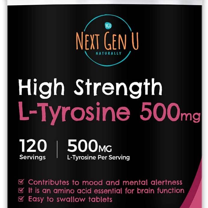 L-Tyrosine 500mg Capsules - 120 High Strength Capsules for wholesale by Next Gen U