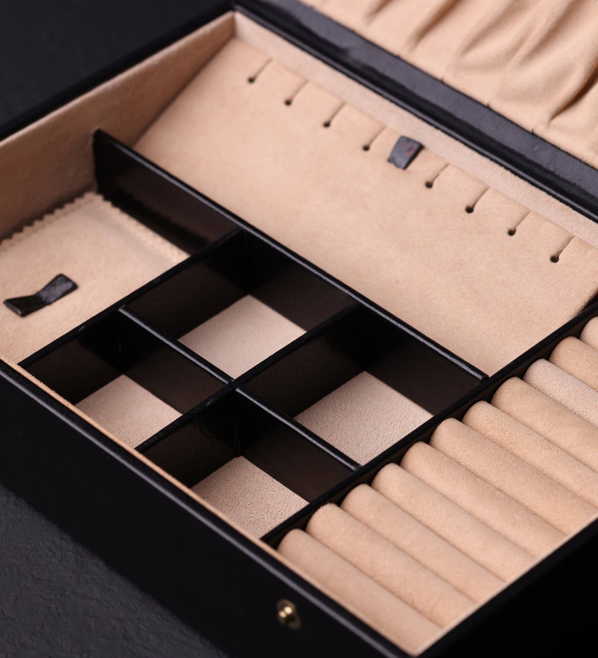 Time Resistance - Wholesale Jewelry Box/Organizer - Womens Leather Jewelry Box Accessory Box - The Line of Beauty25