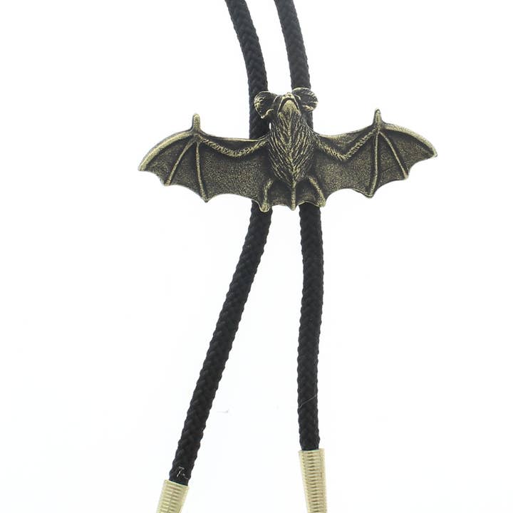 HHH Designs – Engroshandel Slips - Herre – Bat Bolo Slips, sølv eller antik guld, sælges af hver1