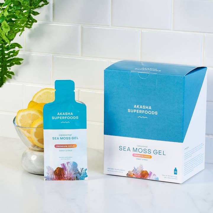 Akasha Superfoods - Wholesale Oral Supplement/Vitamin - Liposomal Sea Moss Gel1