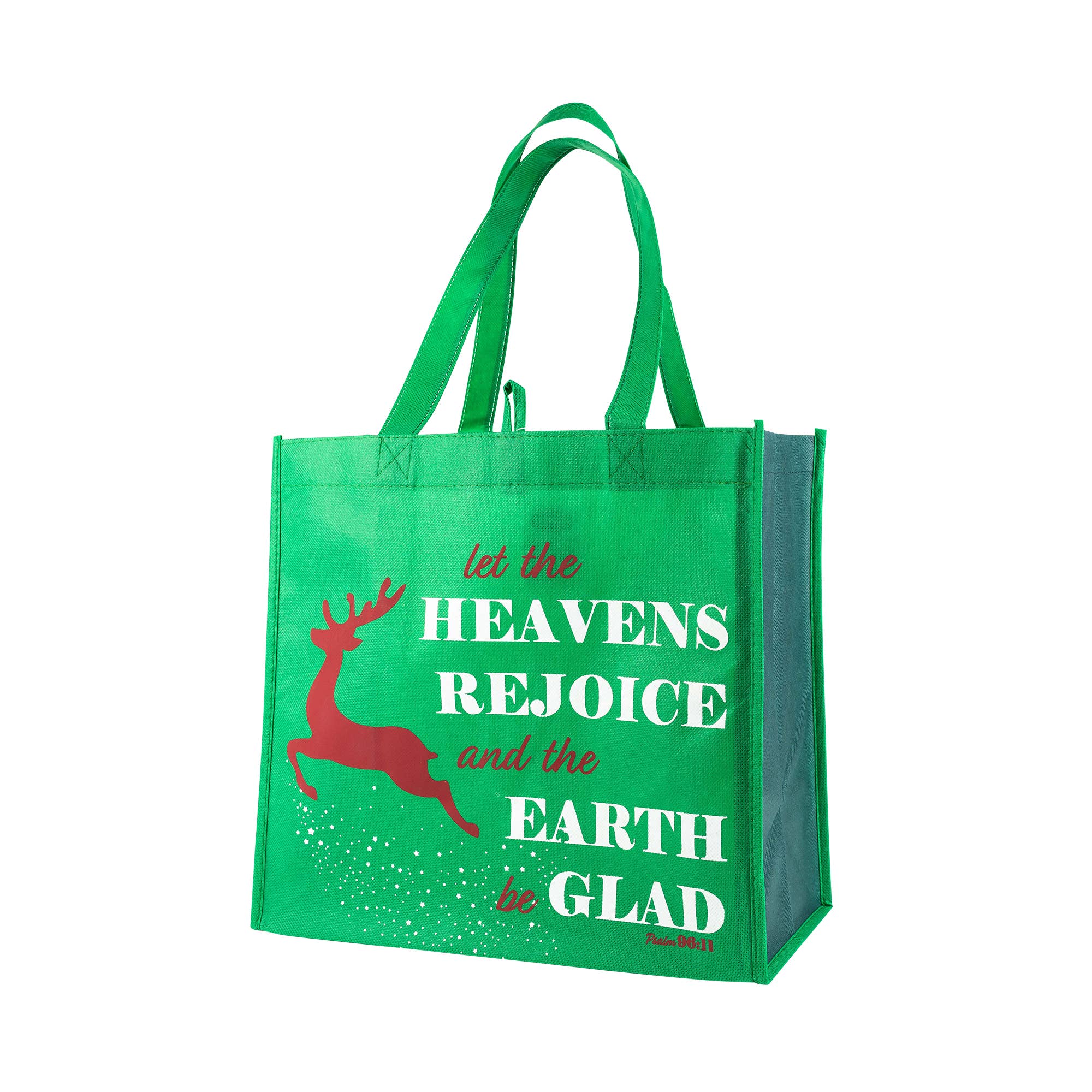 Divinity Boutique - Wholesale Tote Bag - Women's - Eco Tote: Christmas-Green-Heavens Rejoice0