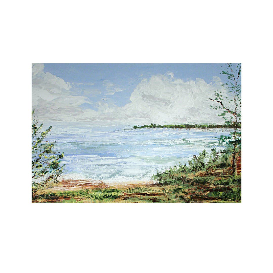 Fine Art For Small Spaces - Wholesale Art Print - Midsummer Haze Landscape Nature Mini Print1