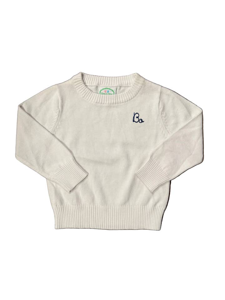 Suéter Bordado BO - MUESTRA para venta al por mayor de Grace and James Kids