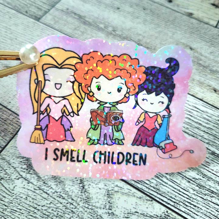 Hocus Pocus Sticker - Halloween Sticker - I Smell Children S for wholesale by Dashmonograms