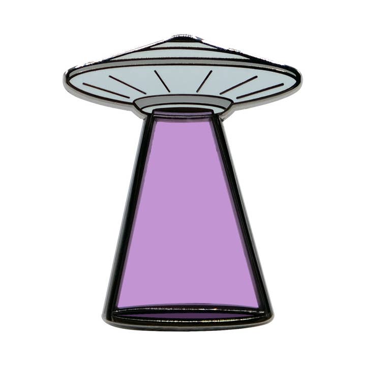 UFO-kavajnål - lila för wholesale av Kingpinz