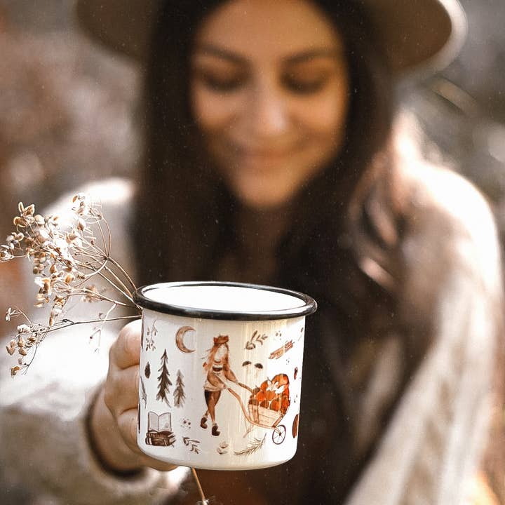 FuchsMaedchen - Wholesale Coffee Mug - Enamel Mug Autumn Love7