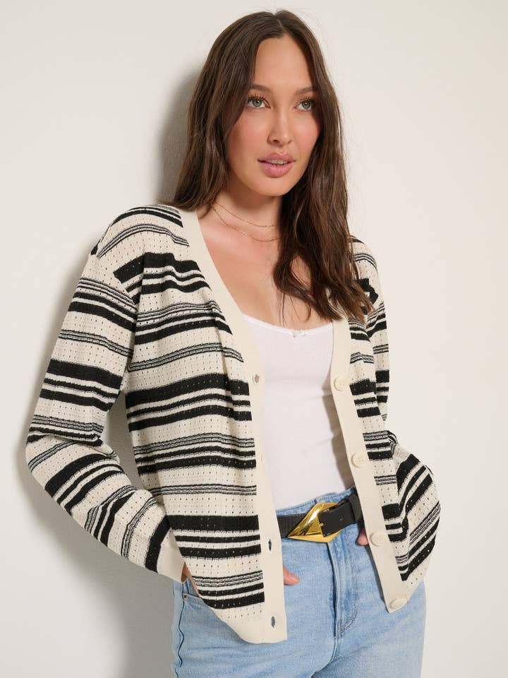 Frankie Cardigan for wholesale by Seventy Eight and Sunny (SEAS)