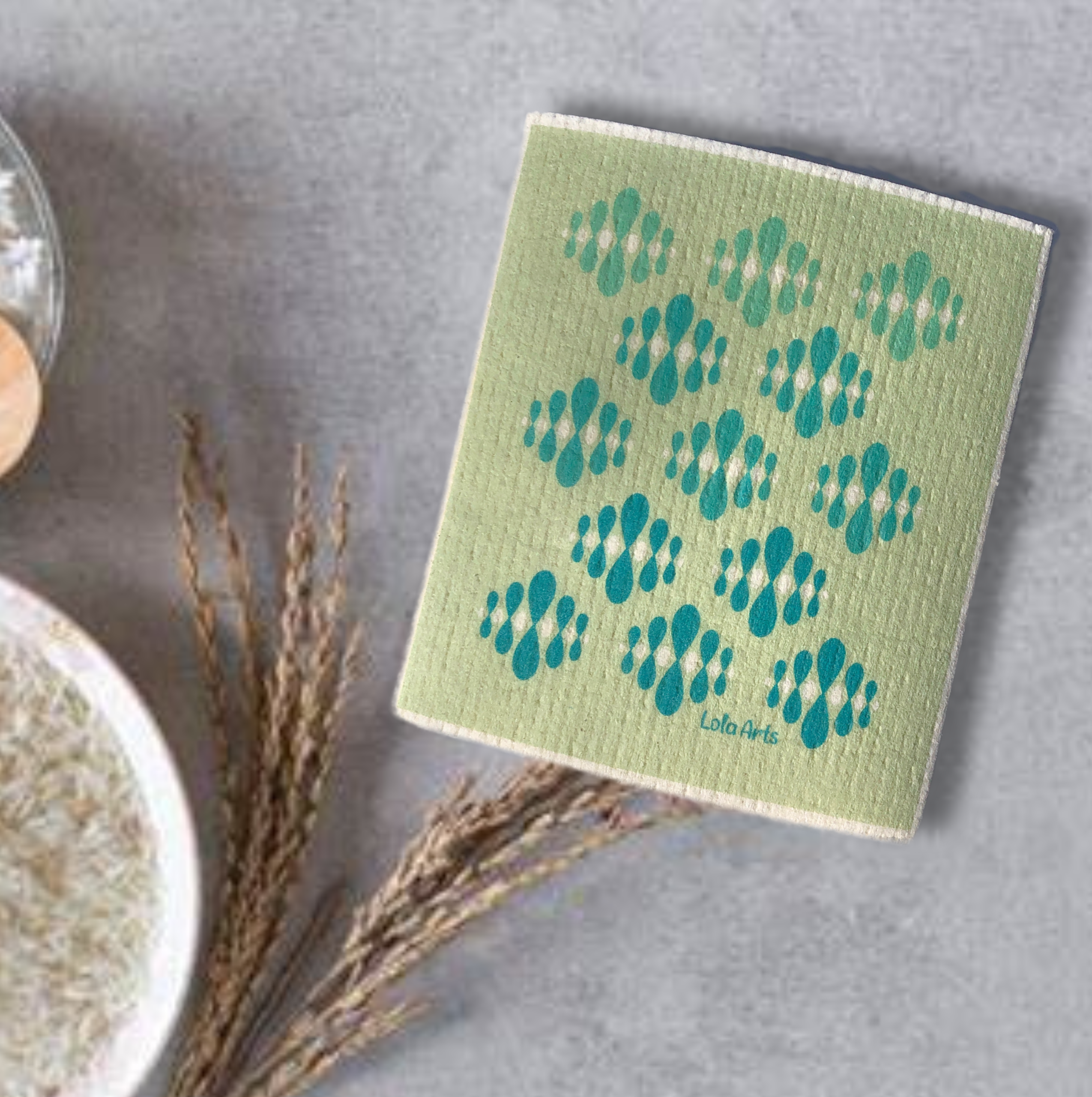 Lola Arts - Wholesale Dishcloth - "Eco friendly swedish dish cloths0