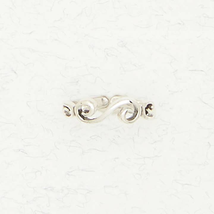 Nirvana - Wholesale Toe Ring - Sterling Silver Toe Ring - Spiral