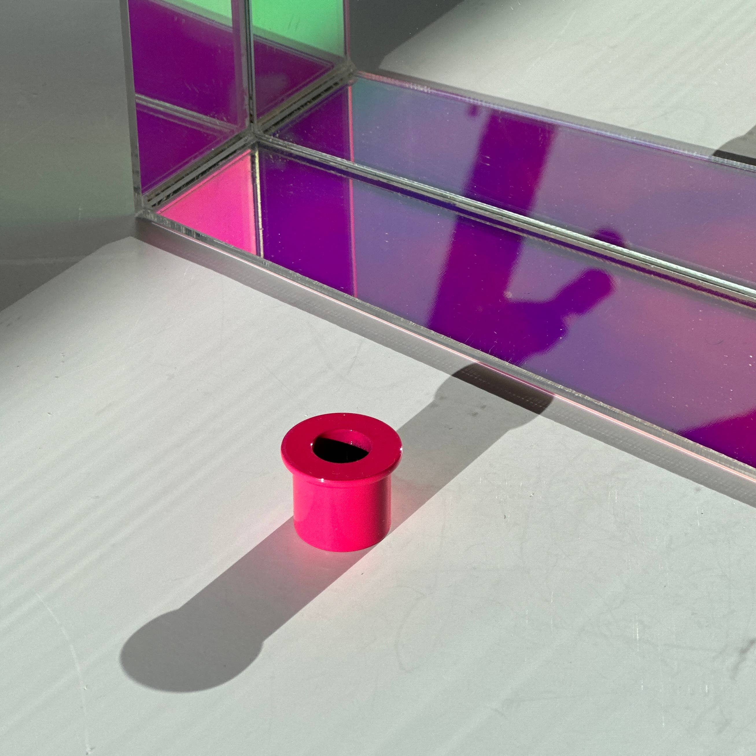 Pink Stories – wholesale Ljushållare – Fitter – adapter för smala ljusstakar i neonrosa6