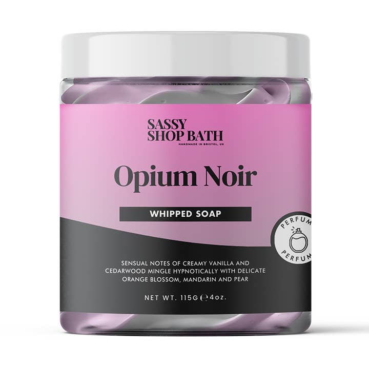 Opium Noir Whipped Soap for wholesale by Sassy Scents