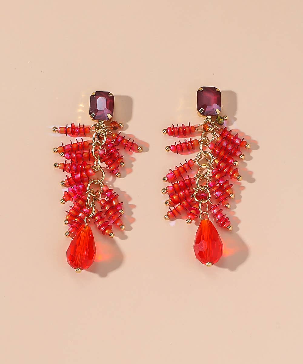 Blossom bijoux - Wholesale Dangle Earrings - Stud earrings 25AHBOL0085