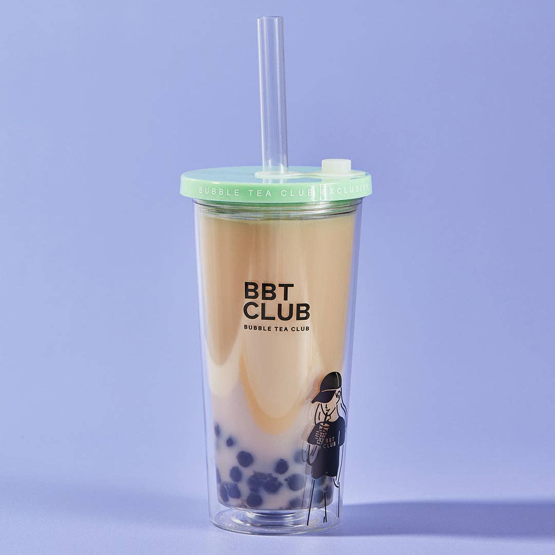 Bubble Tea Club – Engroshandel Drikkeglas/kop – Genanvendeligt bubble tea glas sæt3