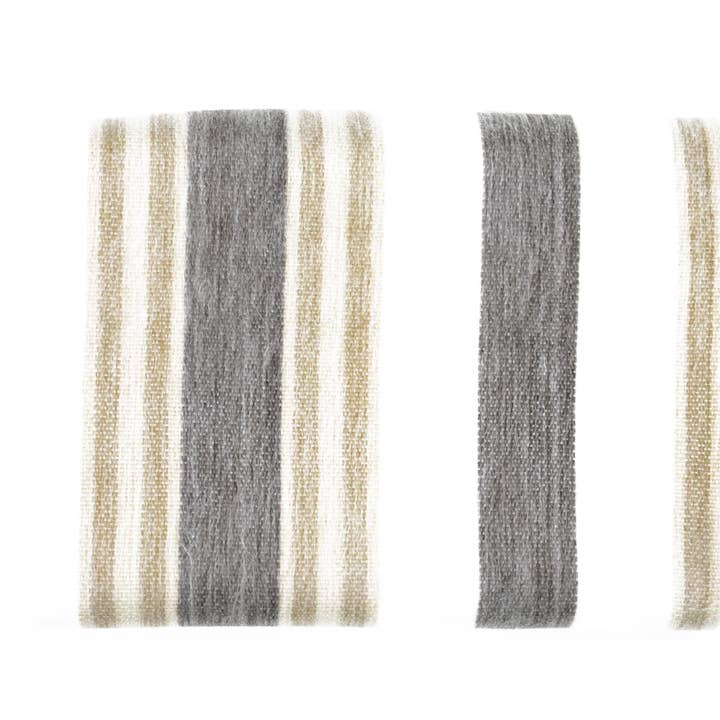 Manta Alpaca - Crema y Camel para venta al por mayor de Purple Nest Design