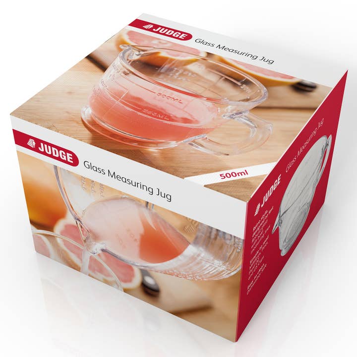 Judge UK - Wholesale Measuring Cup - Judge Kitchen, Glass Measuring Jug, 500ml3