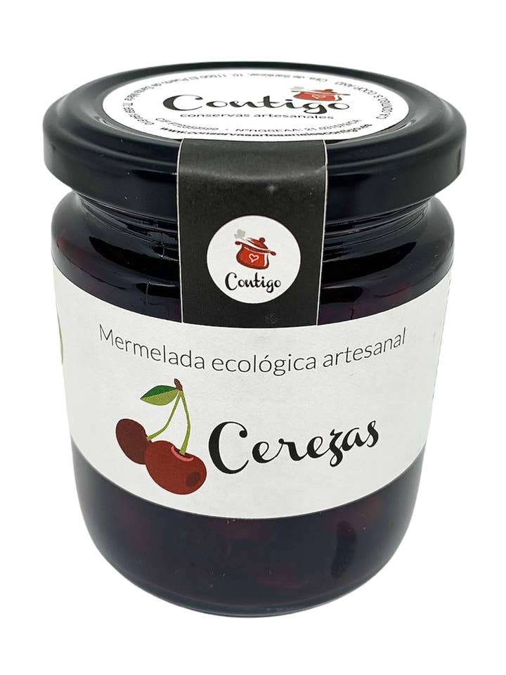 Geléia de cereja orgânica artesanal por atacado de ConservasContigo