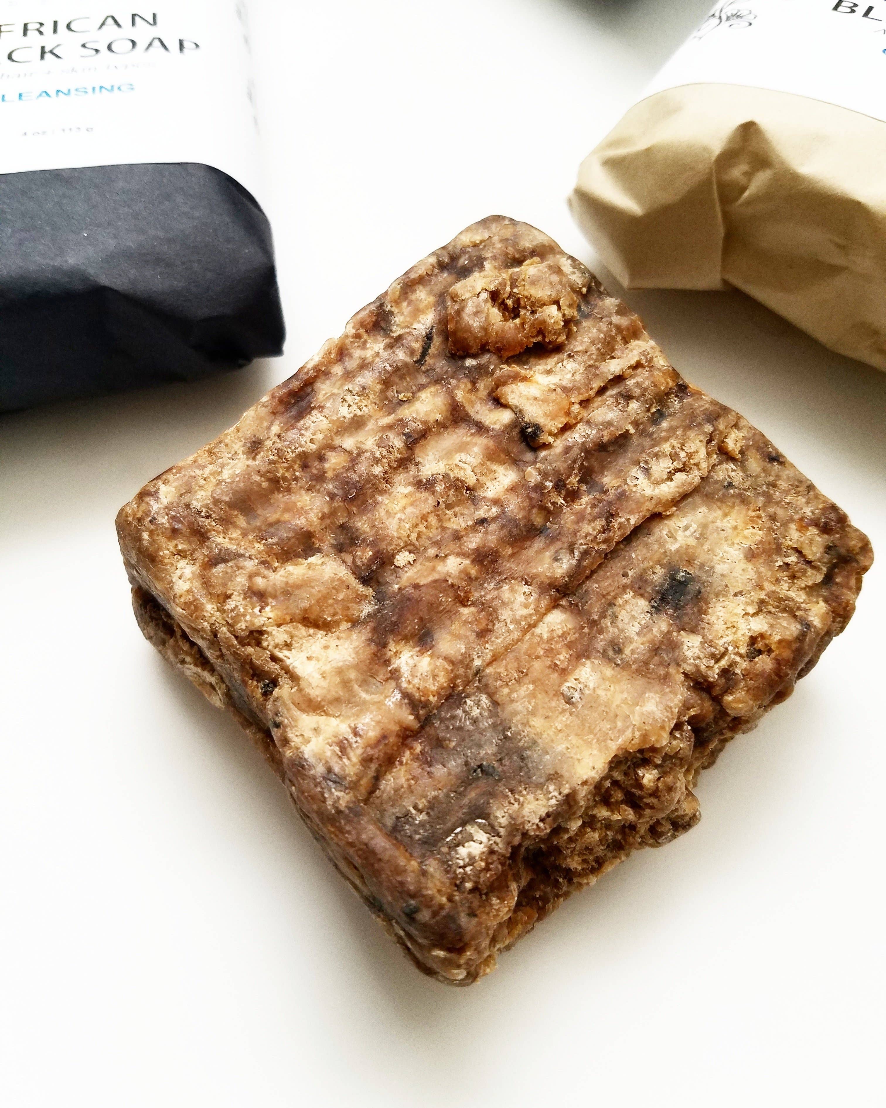 Natty Naturals - Wholesale Bar Soap - African Black Soap Bar1