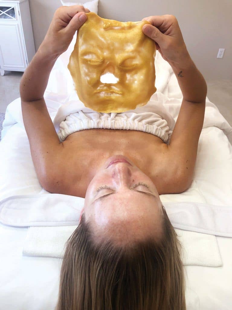 MA Wholesale - Vente Masque pour le visage - Masque visage gelée à l'or 24 carats0