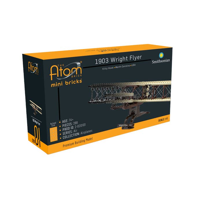 The Atom Brick - Venta al por mayor Juegos de construcción - Niños - Folleto de Wright de 1903 sobre El ladrillo atómico