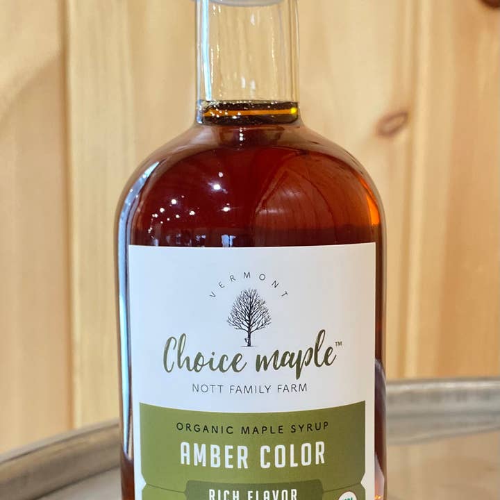 Choice Maple - Wholesale Maple Syrup - Organic Glass Bottle1