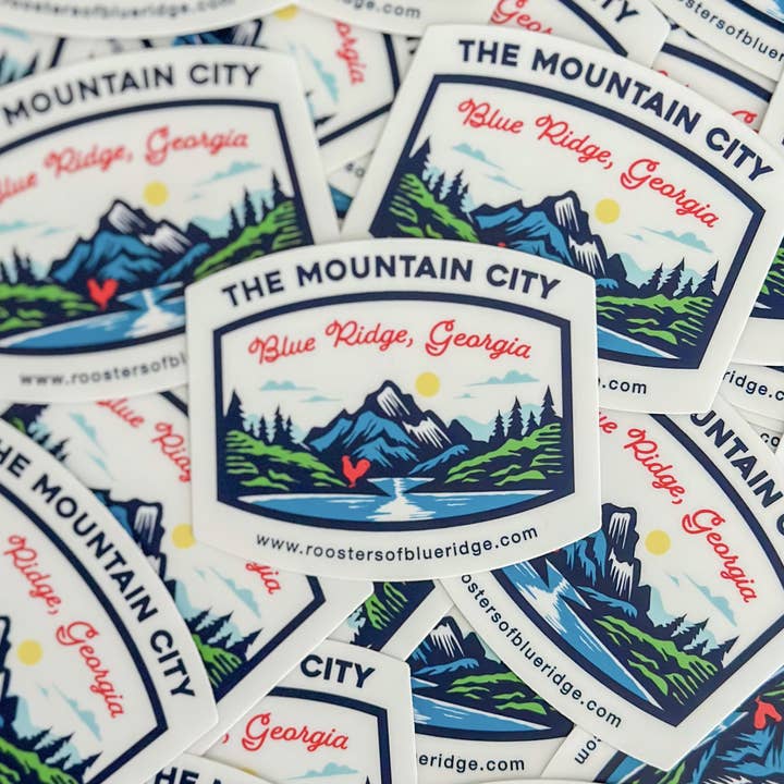 Mountain City Apparel - Wholesale Sticker - Mountain City Sticker2