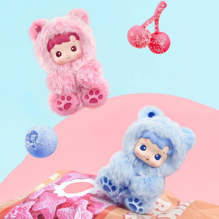 Otaku Collectives LLC - Wholesale Figurine Toy - Kids - Pop Mart HACIPUPU Gummy Bear Series Vinyl Plush Pendant4