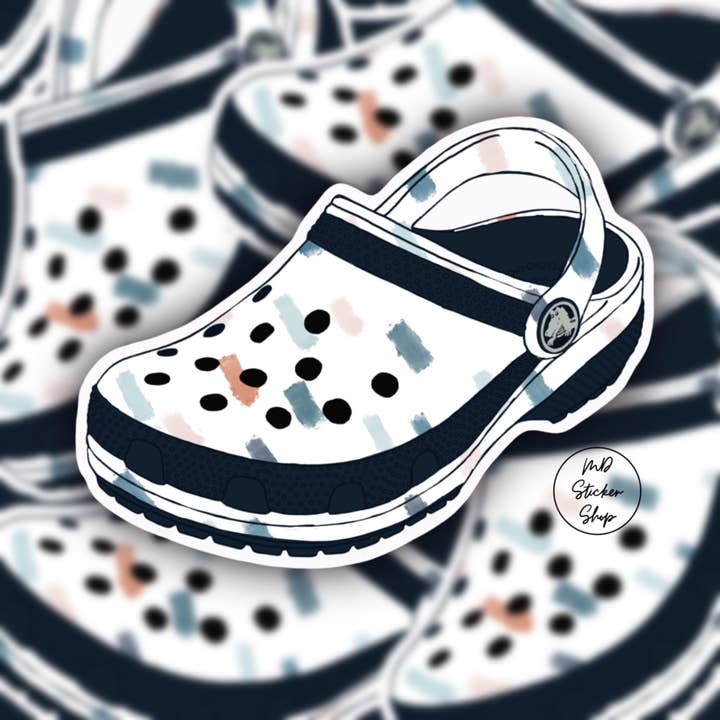 Adesivo in vinile Crocs Fun per la vendita all'ingrosso da parte di MDStickerShop
