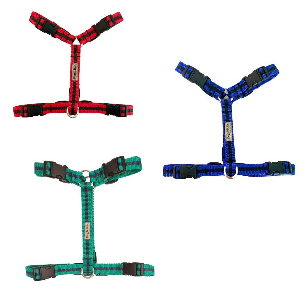 Reg&Bob - Wholesale Pet Harness - Dog - Reg&Bob Harness - S/M - Jade stripe3